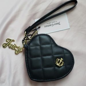 Juicy Crowned Heart Coin Wristlet
